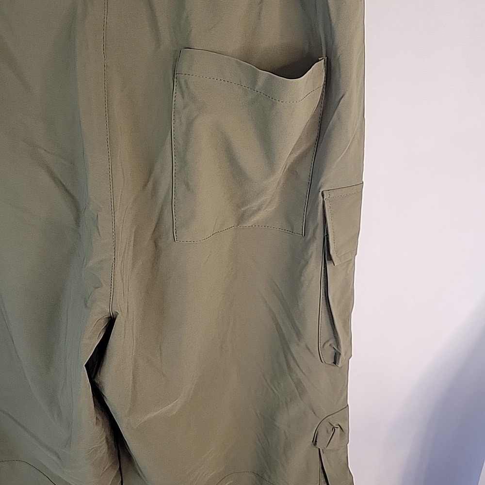 RUNS SMALL -American Stitch Men's Tactical Cargo Pants Size XLarge Green - Picture 3 of 7